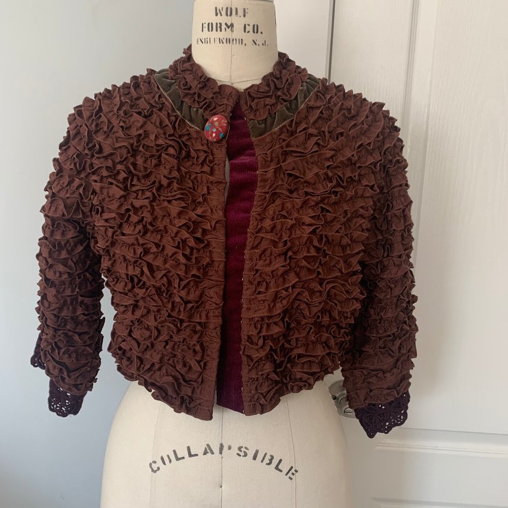 Dolce & Gabbana Cropped Jacket XSMALL/SMALL